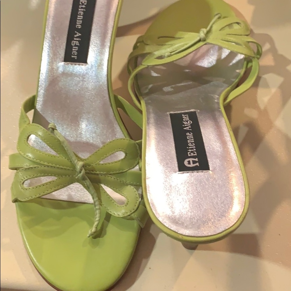 Green heels